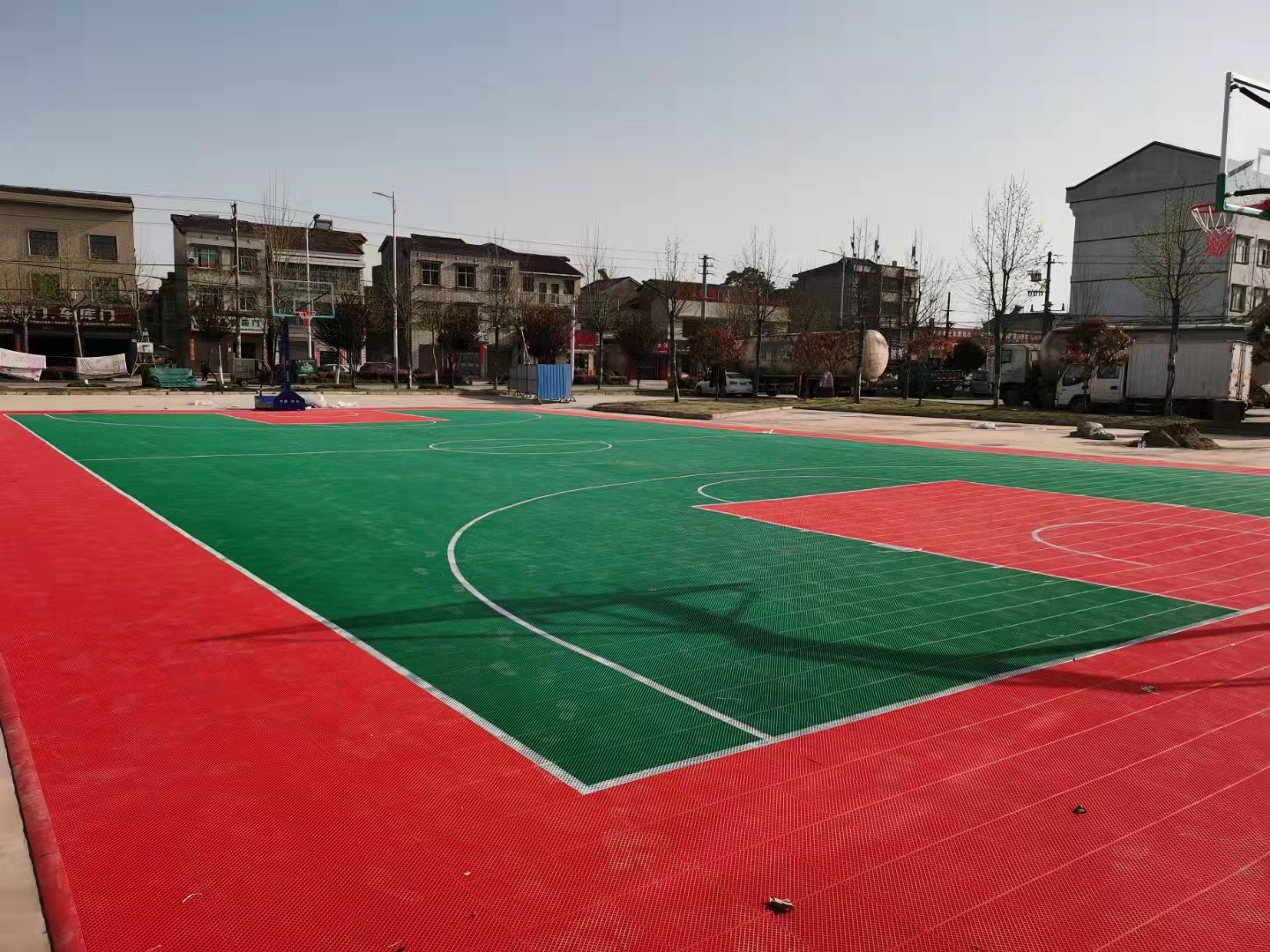 洪湖市區(qū)籃球場(chǎng)