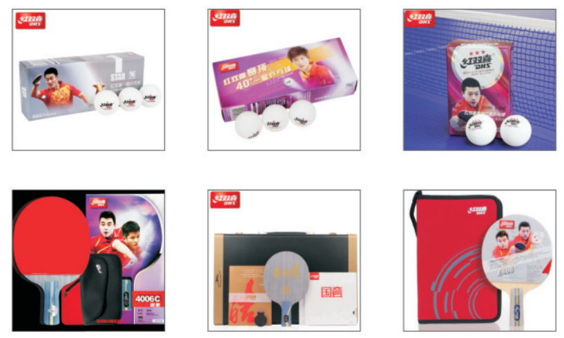 乒乓球拍與乒乓球